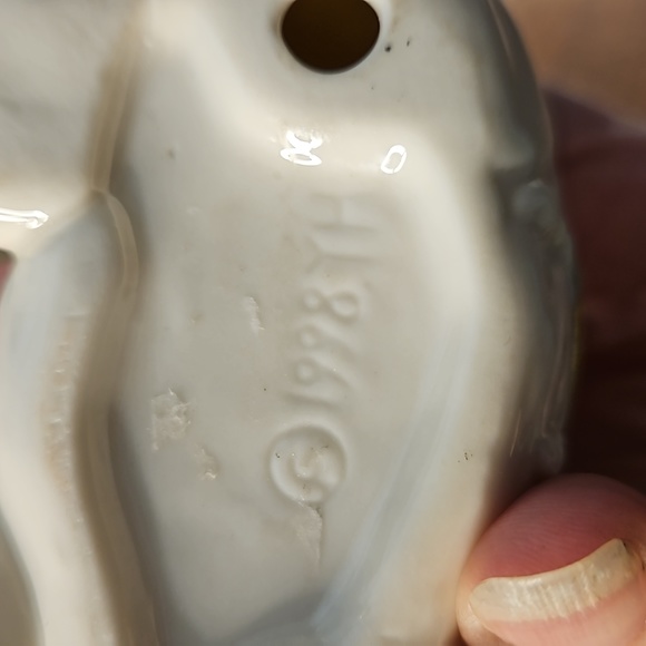 Vintage 1998 Yh porcelain jeweled w gold trim good luck elephant - Picture 5 of 5